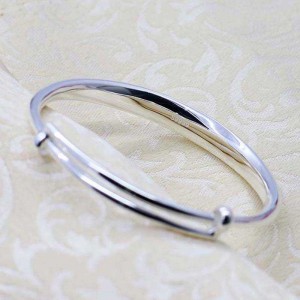 999 Bracelet dronnach airgid, brúigh agus tarraing bracelet beo béil, jewelry airgid faiseanta simplí